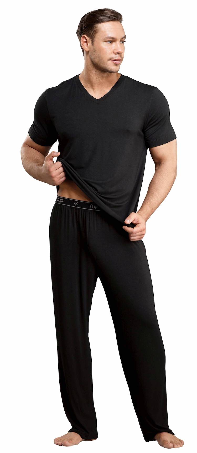 MP102171 Malepower Tee Shirt - Black Black