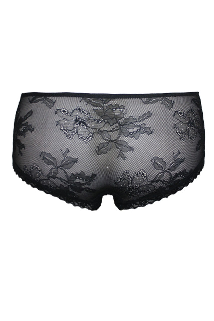 TL9624 Tia Lyn Rendezvous Hipster Black Panties