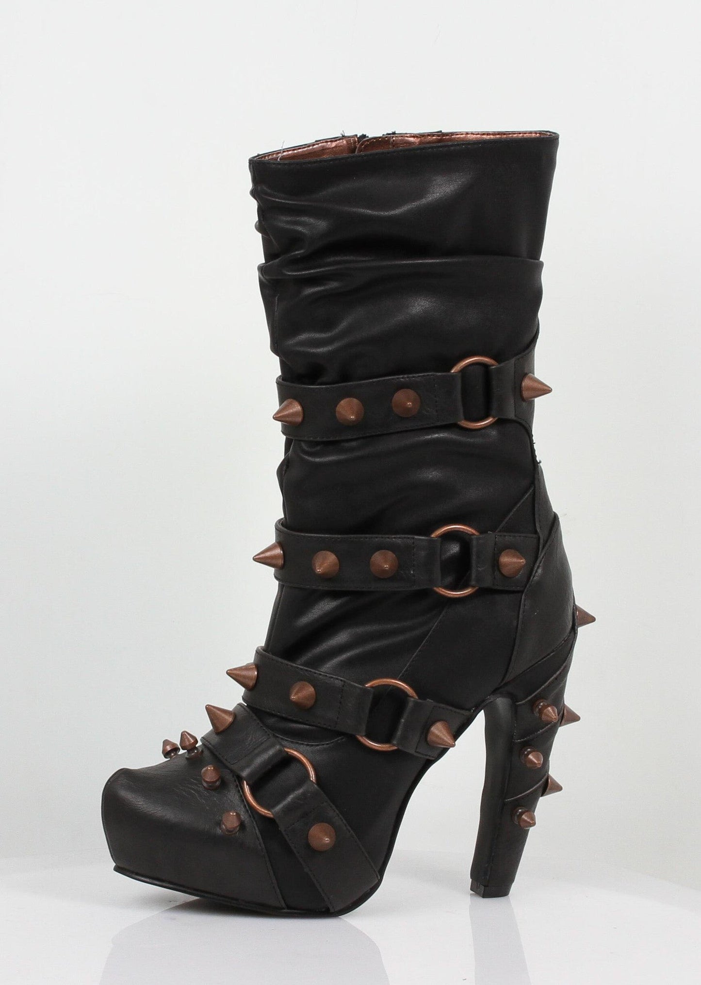 BJORN Hades Black High Heel Alternative Footwear Discontinued Sale Stock 3 uk (36 Europe - 6 Usa) Black