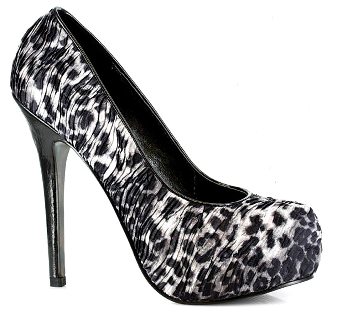 BP519-TANA Bettie Page White High Heel Alternative Footwear Discontinued Sale Stock