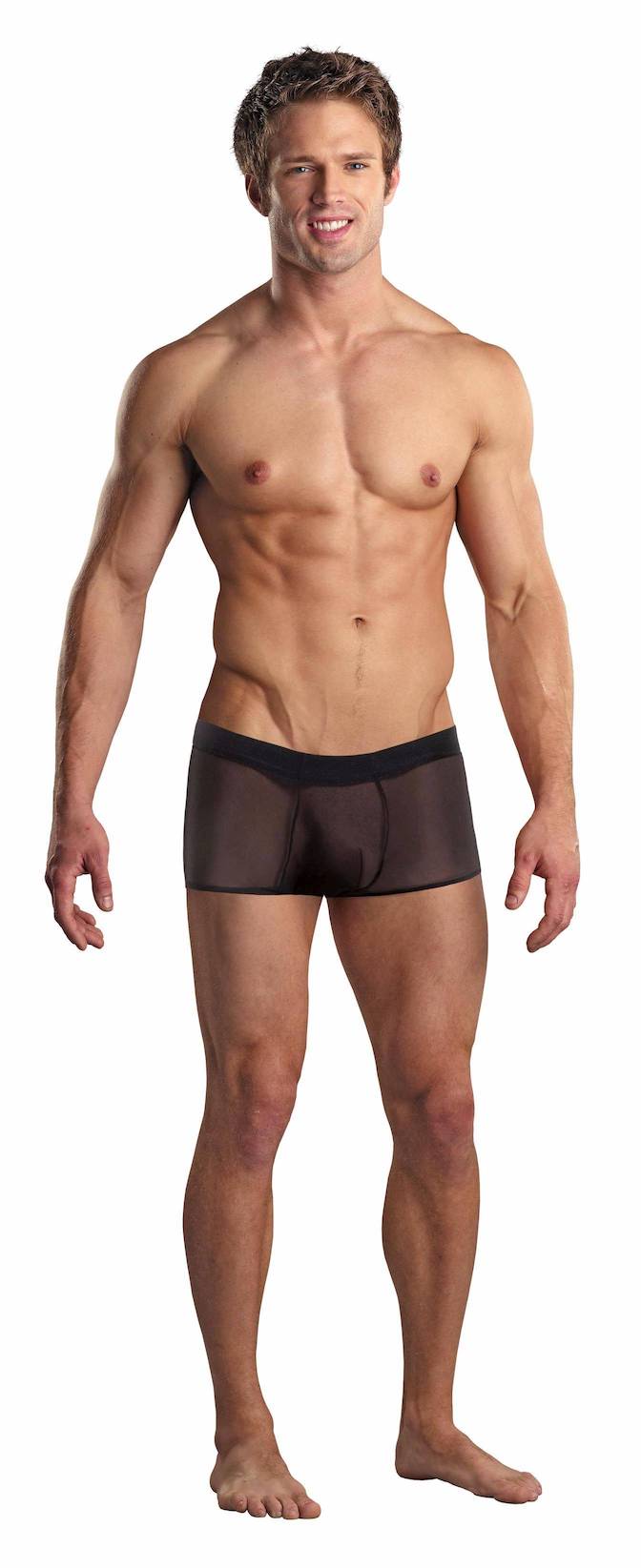MPPAK840 Malepower Mini Short - Black Black