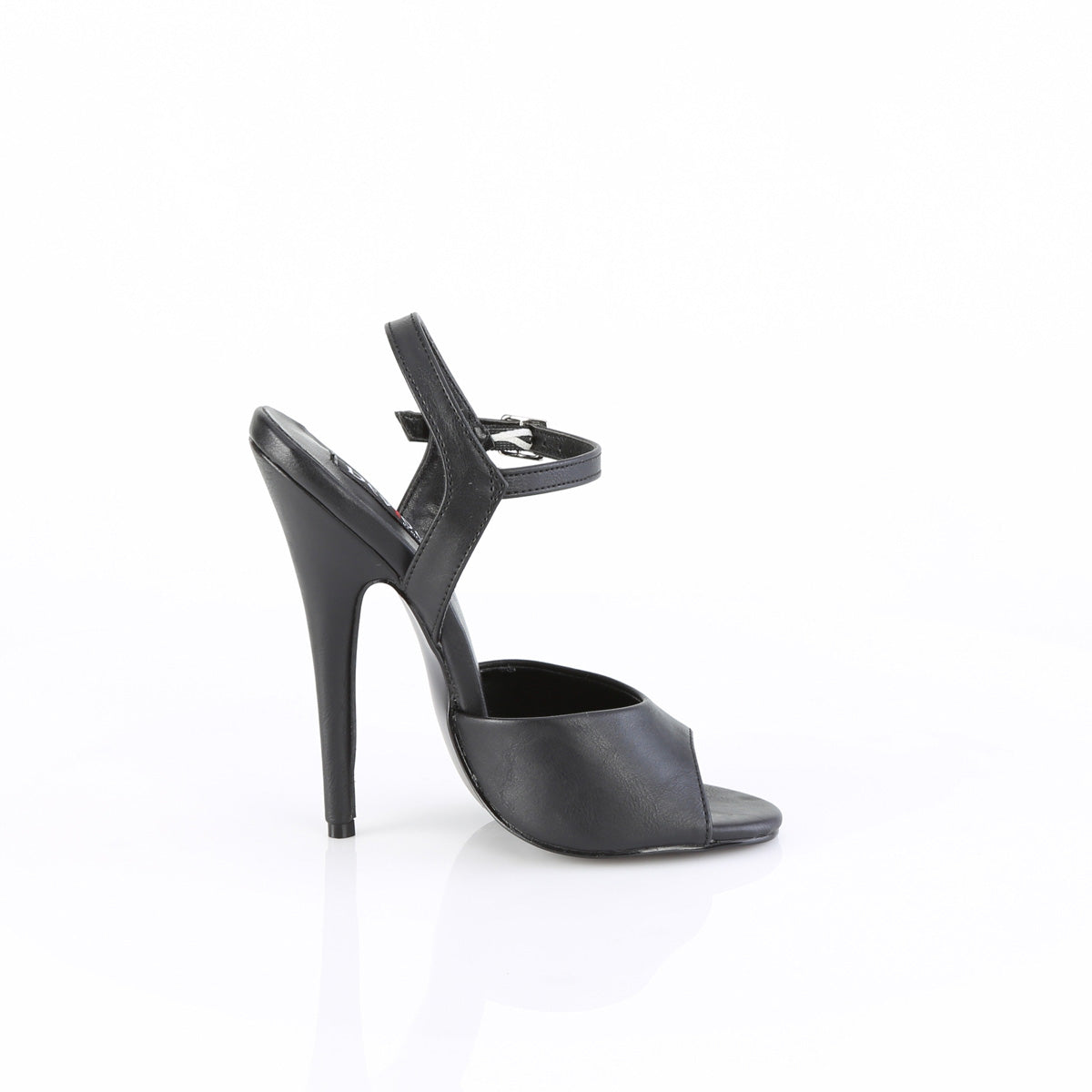 DOMINA-109 Devious Black 6 Inch Fetish Heels