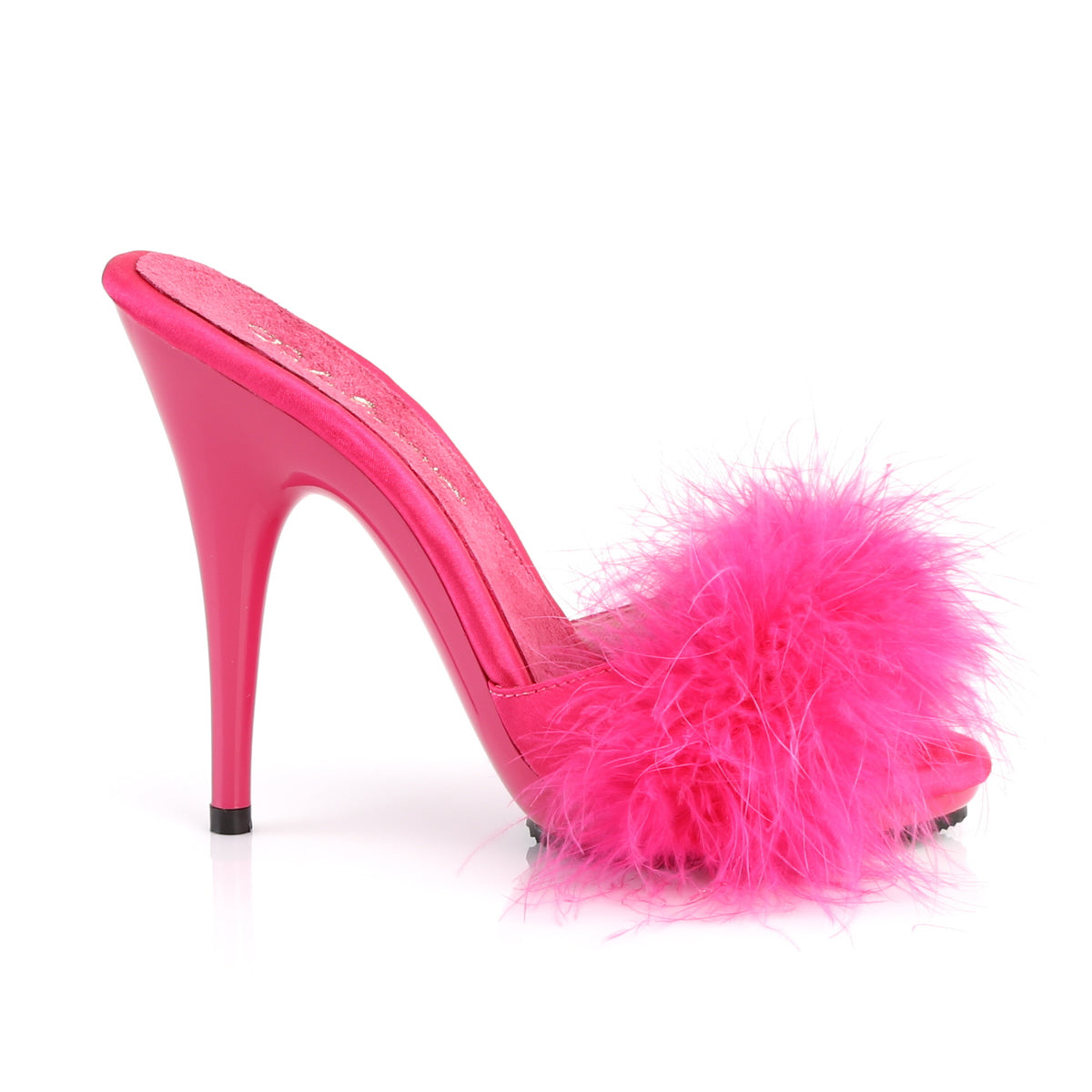 POISE-501F Fabulicious H. Pink 5 Inch Bedroom Shoes
