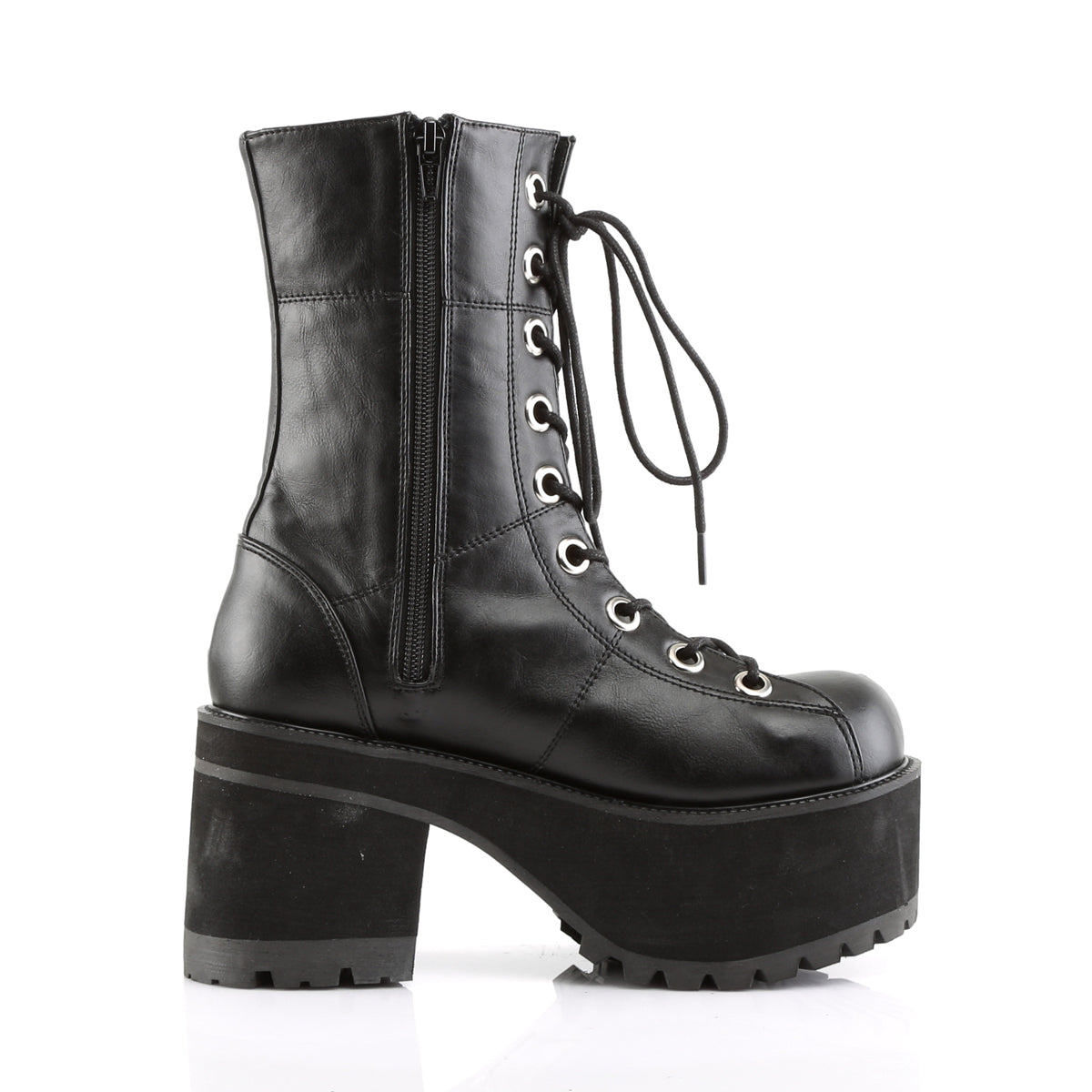 RANGER-301 Demonia Cult Black 3.8 Inch Alternative Women's Ankle Boots