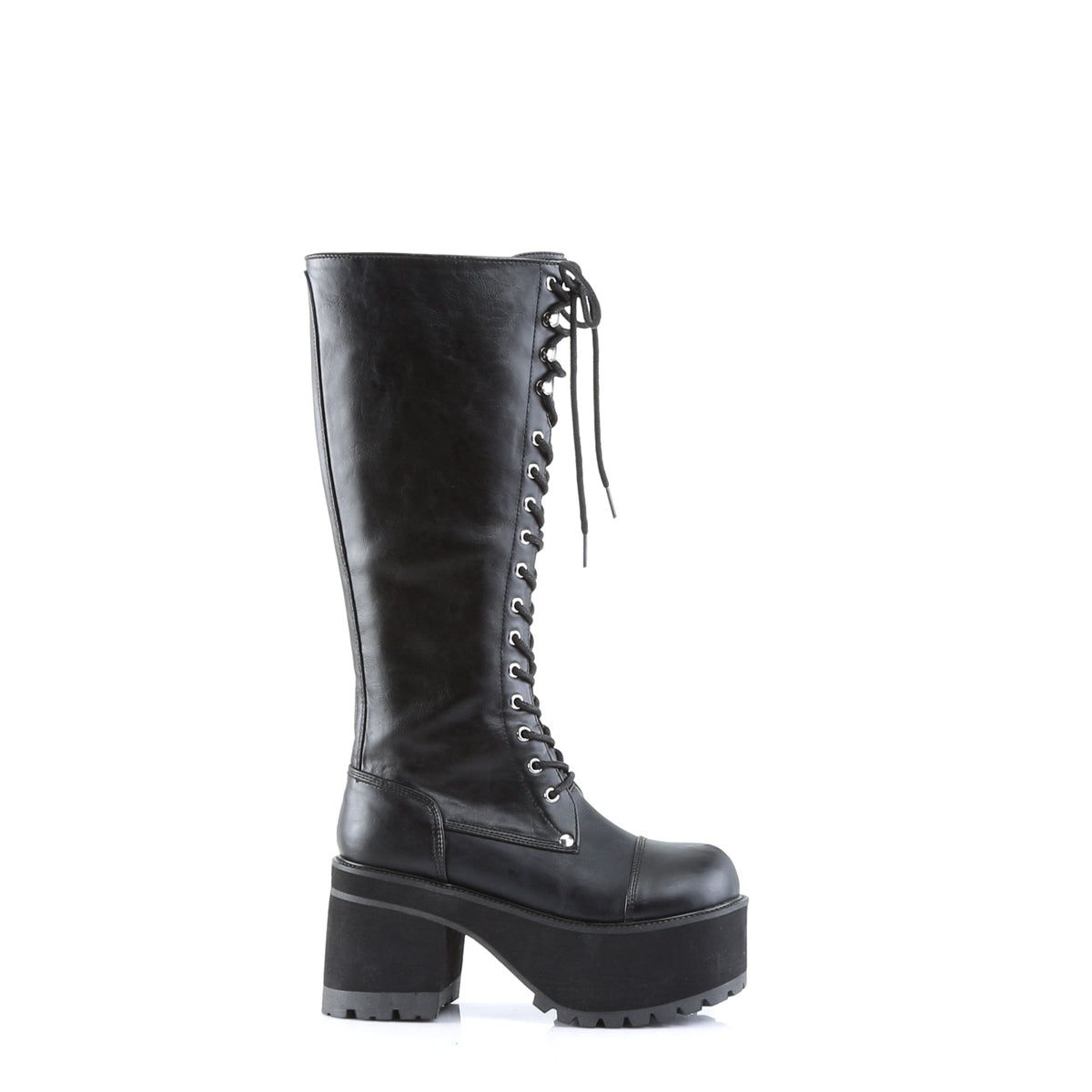 RANGER-302 Demonia Cult Black 3.8 Inch Alternative Footwear Unisex