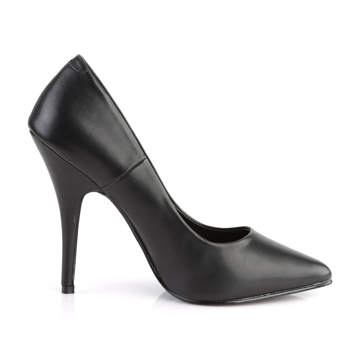 SEDUCE-420 Pleaser Black 5 Inch Alluring Fetish Heels