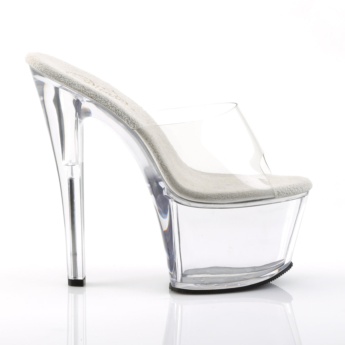 SKY-301 Pleaser Clear 7 Inch Exotic Dancing Platform Shoes