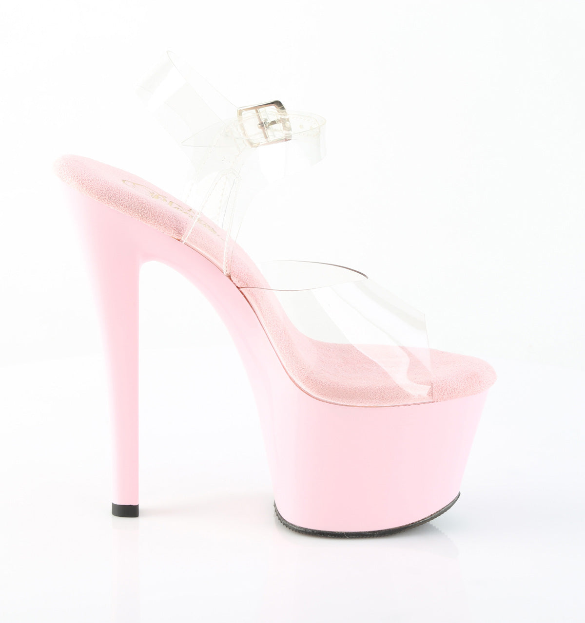 SKY-308 Pleaser Baby Pink 7 Inch Lap Dancer Platform Shoes