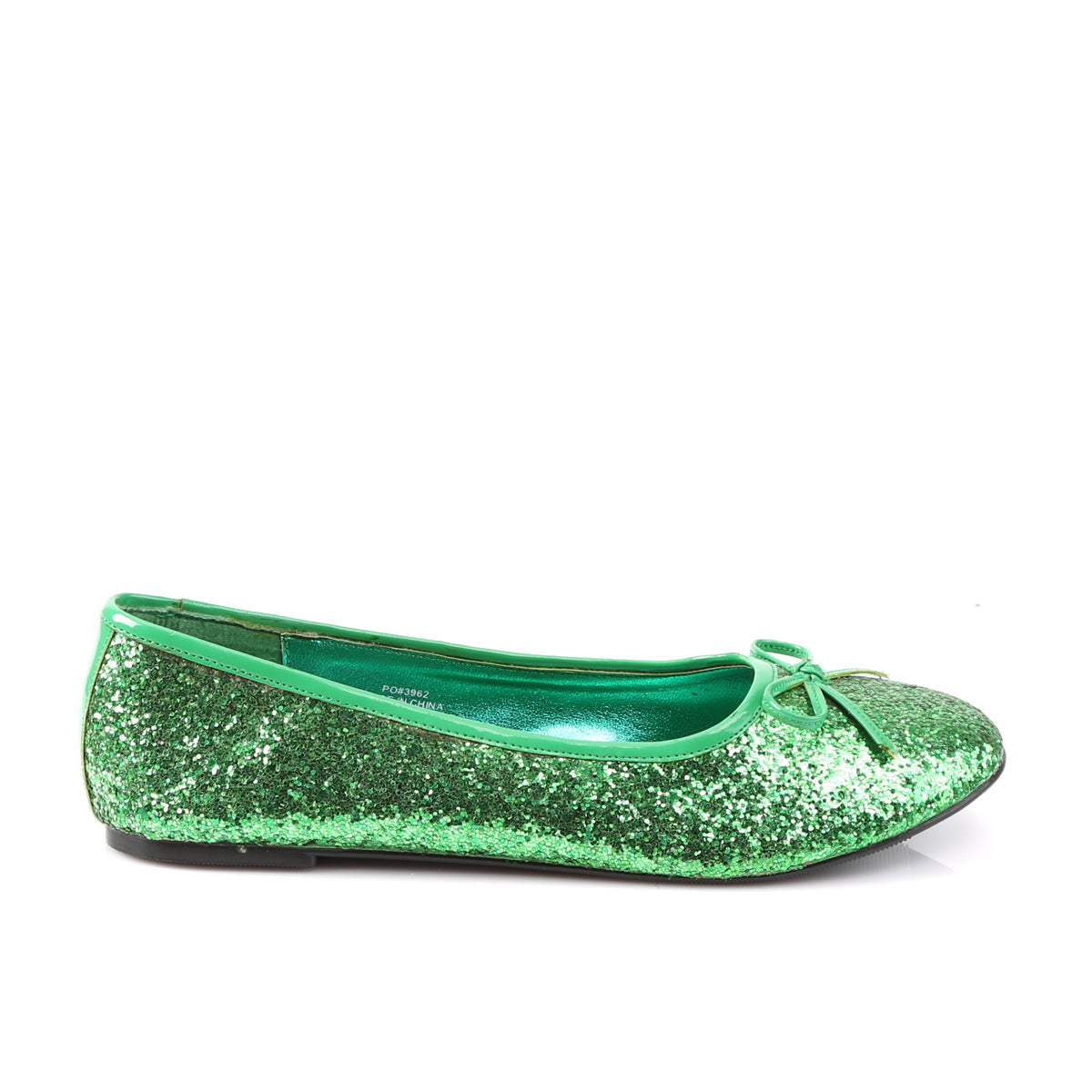 STAR-16G Pleasers Funtasma Green Glitter Women's Sexy Shoes