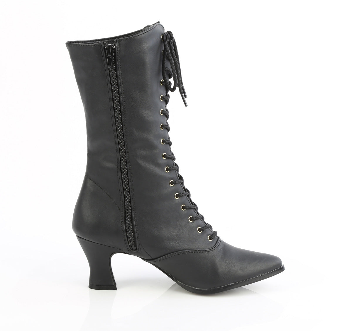 VICTORIAN-120 Funtasma Black 2.8 Inch Fancy Dress Women's Boots