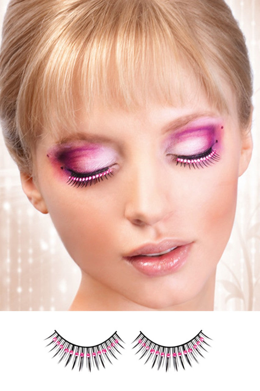 Black-Glitter-Eyelashes-BE510