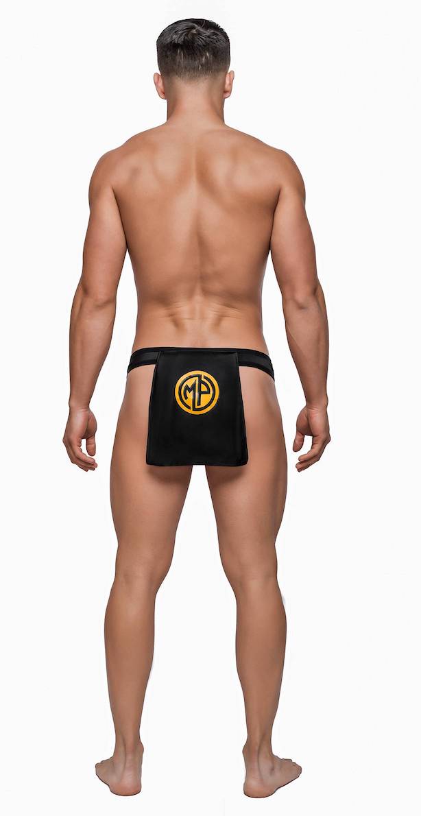 mppak727 malepower super hero thong black
