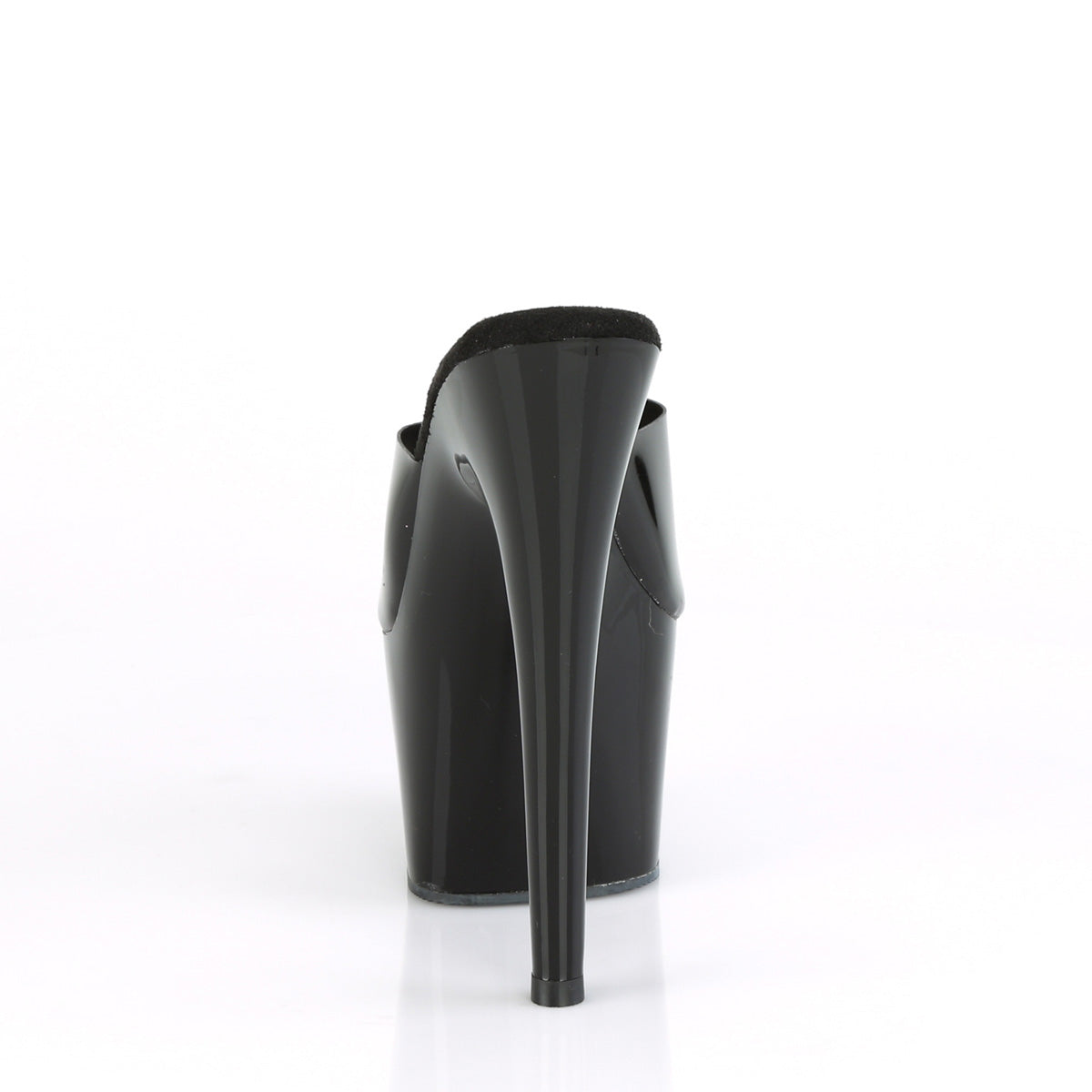 ADORE-701N Pleaser Black [Jelly-Like] TPU/Black Platform Shoes [Exotic Dance Shoes]