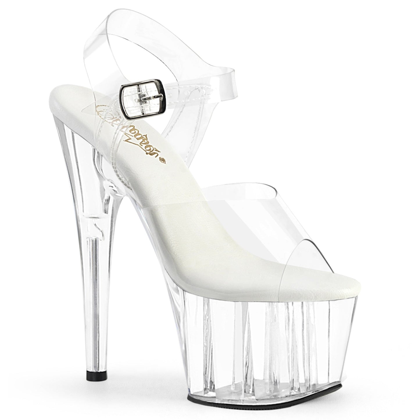 ADORE-708VL Pleaser Clear Sexy Platform Shoes (Pole Dancing Heels)