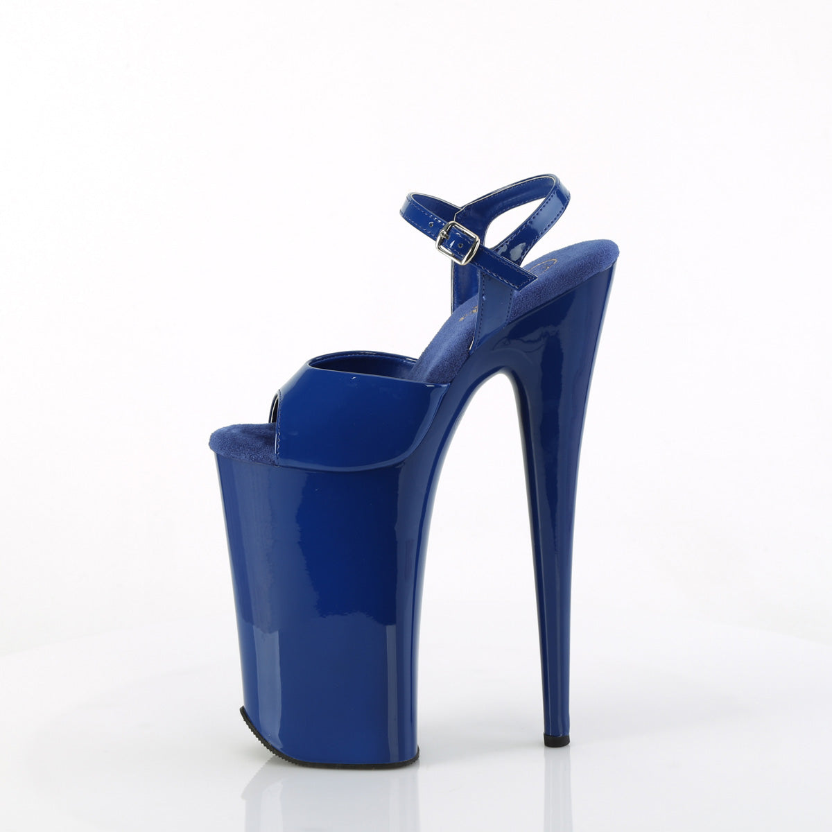 BEYOND-009 Pleaser Royal Blue Patent/Royal Blue Platform Shoes [Extreme High Heels]
