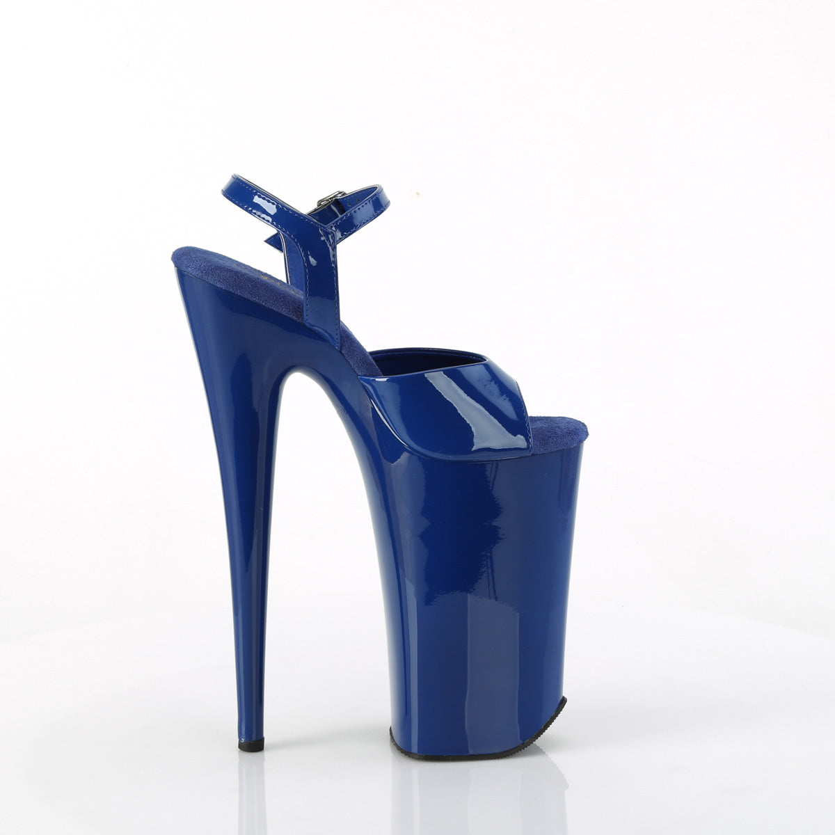 BEYOND-009 Pleaser Royal Blue Patent/Royal Blue Platform Shoes [Extreme High Heels]