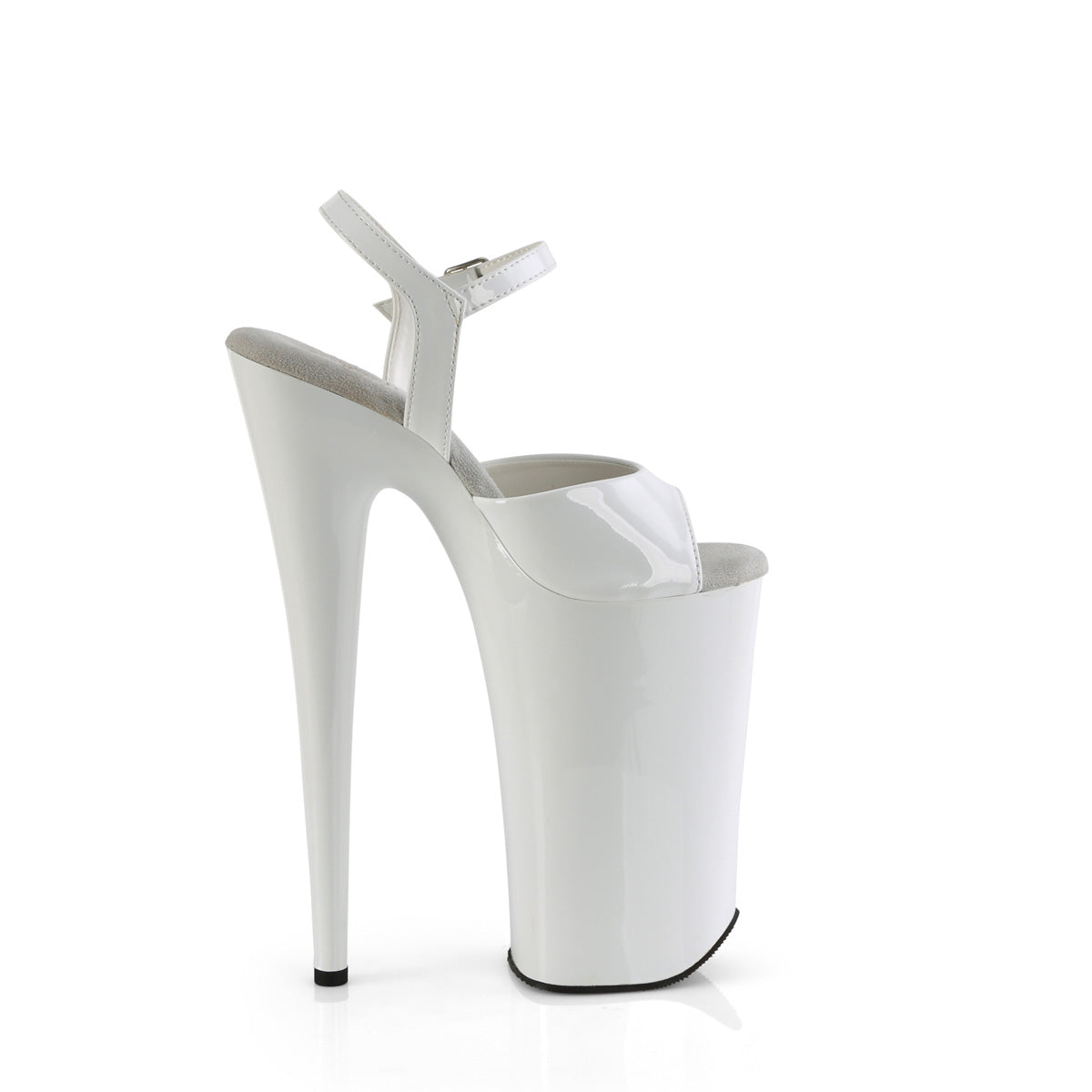 BEYOND-009 Pleaser White Patent/White Platform Shoes [Extreme High Heels]