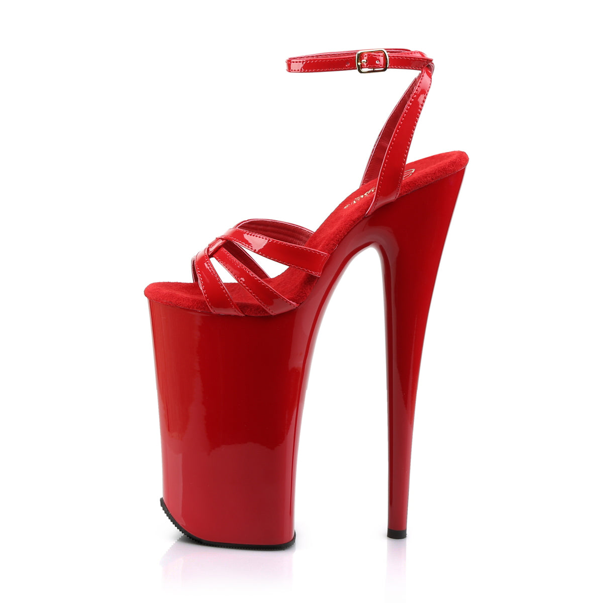 BEYOND-012 Pleaser Red/Red Platform Shoes [Extreme High Heels]