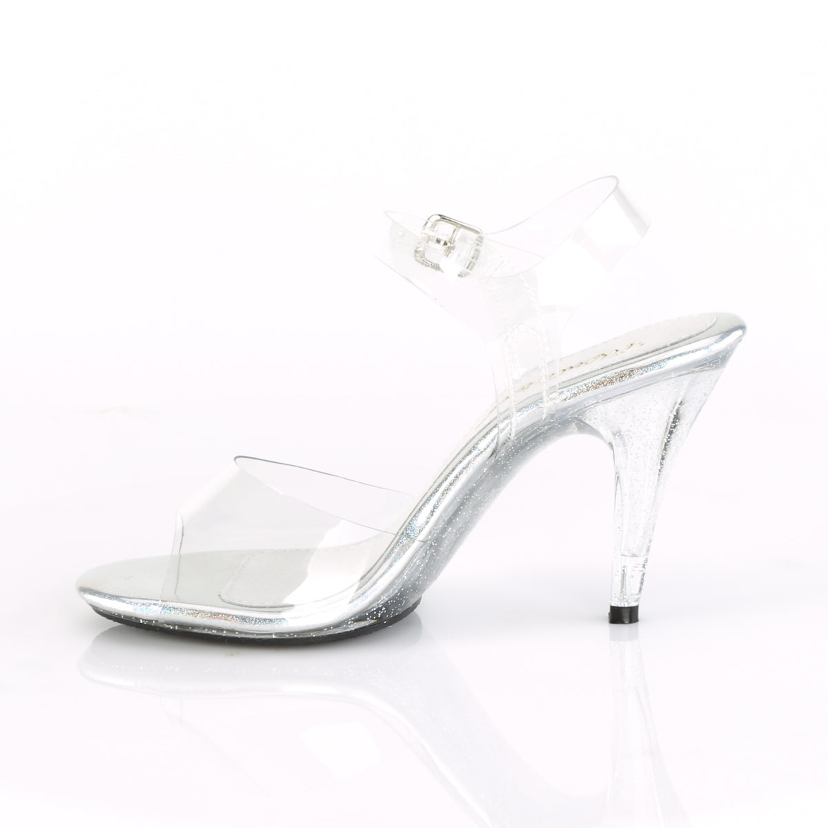CARESS-408MG Fabulicious Transparent Clear Shoes [posing comp heels]
