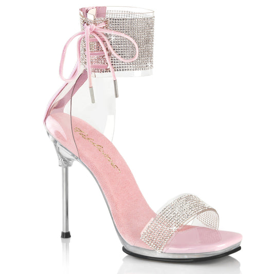 CHIC-47 Fabulicious Clear-B Pink/Clear Shoes [Sexy Shoes]