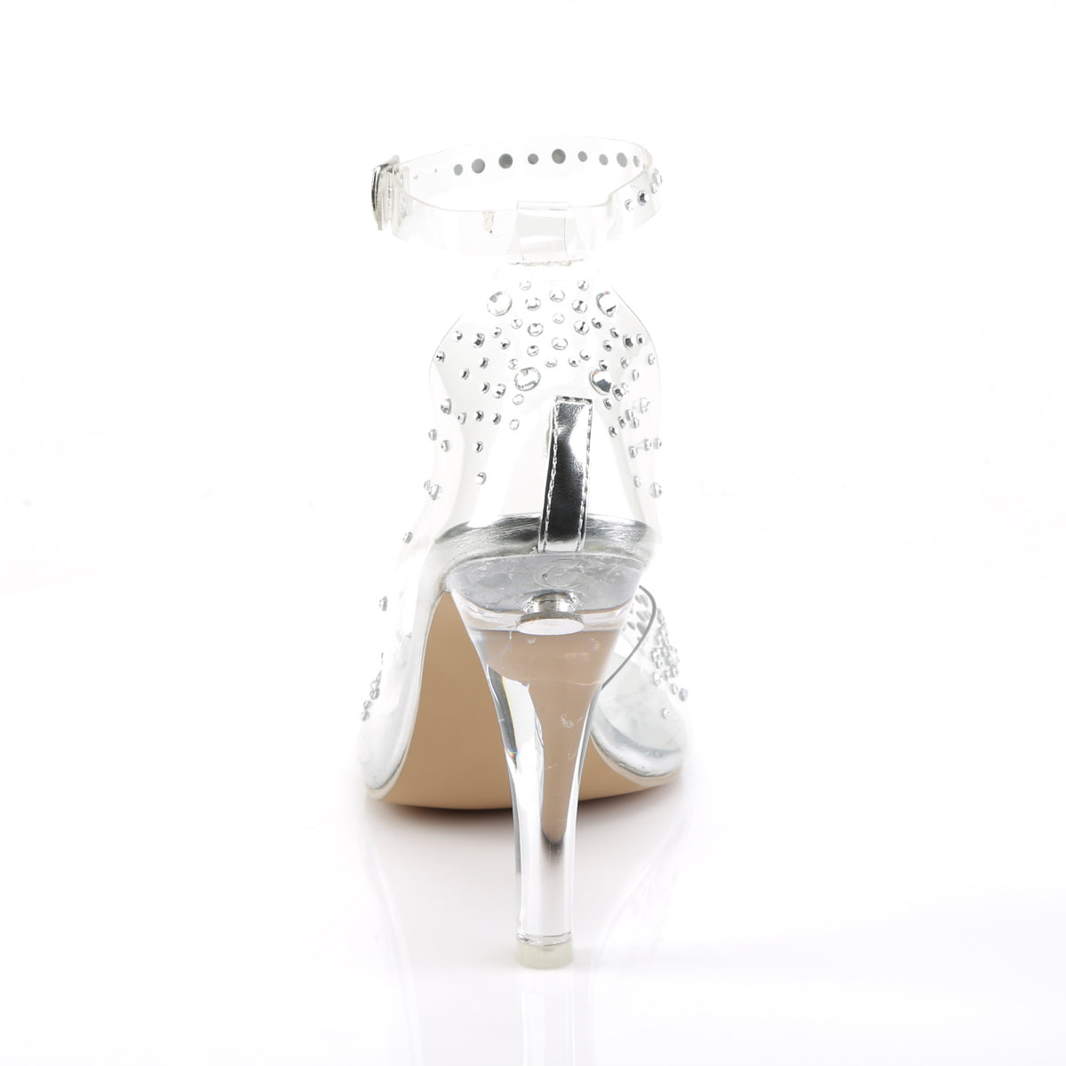 CLEARLY-430RS Fabulicious Clear Lucite Shoes [posing comp heels]