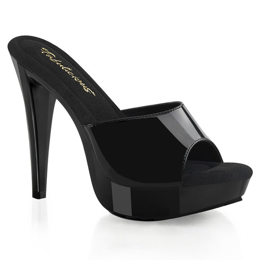 COCKTAIL-501 Exotic Dancing Fabulicious Shoes Blk/Blk
