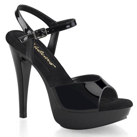 COCKTAIL-509 Exotic Dancing Fabulicious Shoes Blk/Blk
