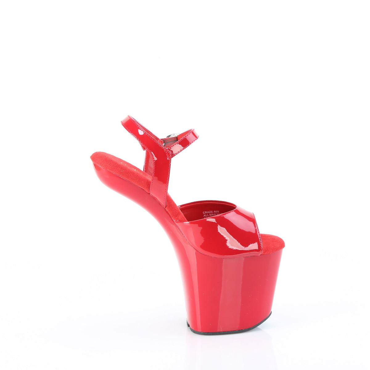 CRAZE-809 Pleaser Red Patent Sexy Platform Shoes (Pole Dancing Heels)