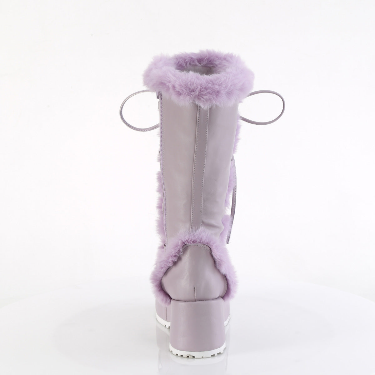 CUBBY-311 Demonia Lavender Vegan Leather Women's Mid-Calf & Knee High Boots [Demonia Cult Alternative Footwear]