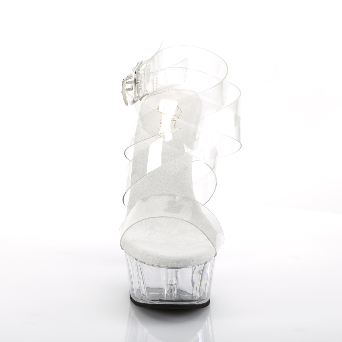 DELIGHT-635 Pleaser Transparent Clear Platform Shoes [Sexy Shoes]