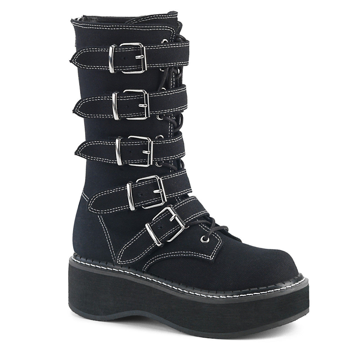 EMILY-341 Alternative Footwear Demoniacult Women's Mid-Calf & Knee