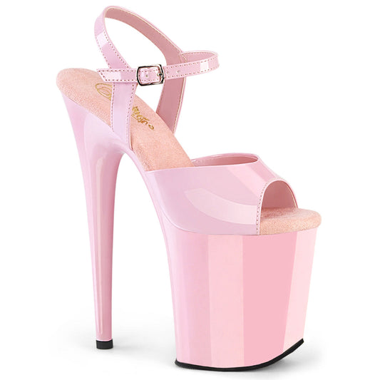 FLAMINGO-809 Pleaser B Pink Patent/B Pink Platform Shoes [Exotic Dancing Shoes]
