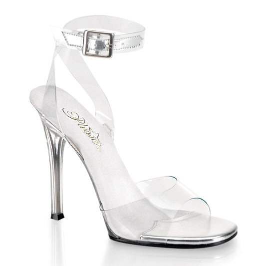 GALA-06 Exotic Dancing Fabulicious Shoes Clear/Clear