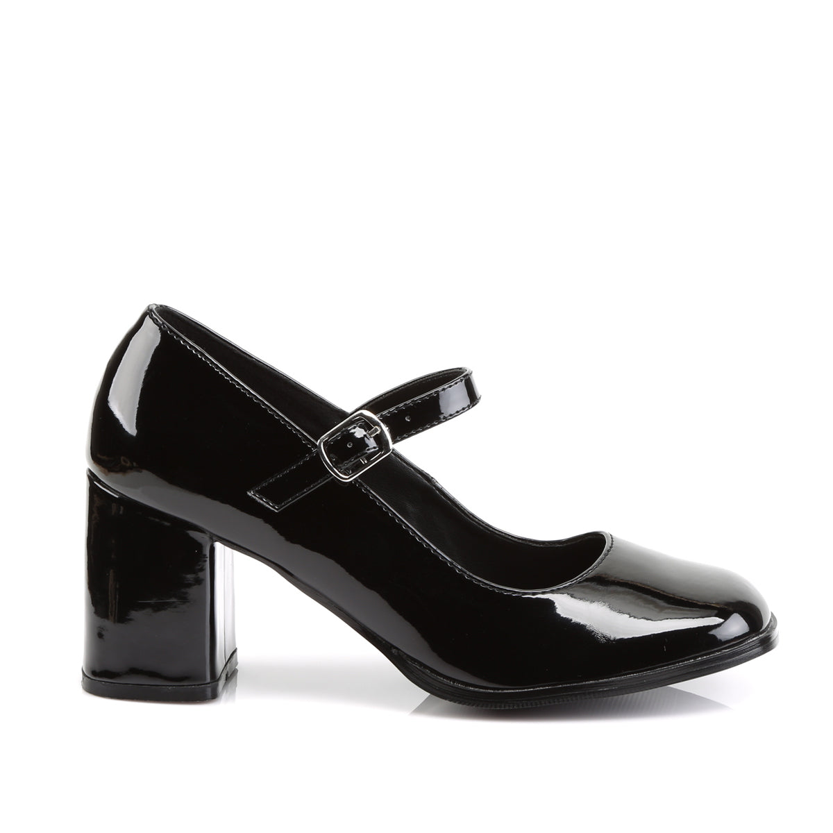 GOGO-50 Funtasma Fantasy Black Patent Women's Shoes [Fancy Dress Footwear]