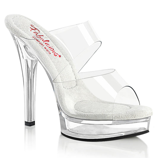 MAJESTY-502 Fabulicious Transparent Clear Shoes [Posing Comp Sandals]