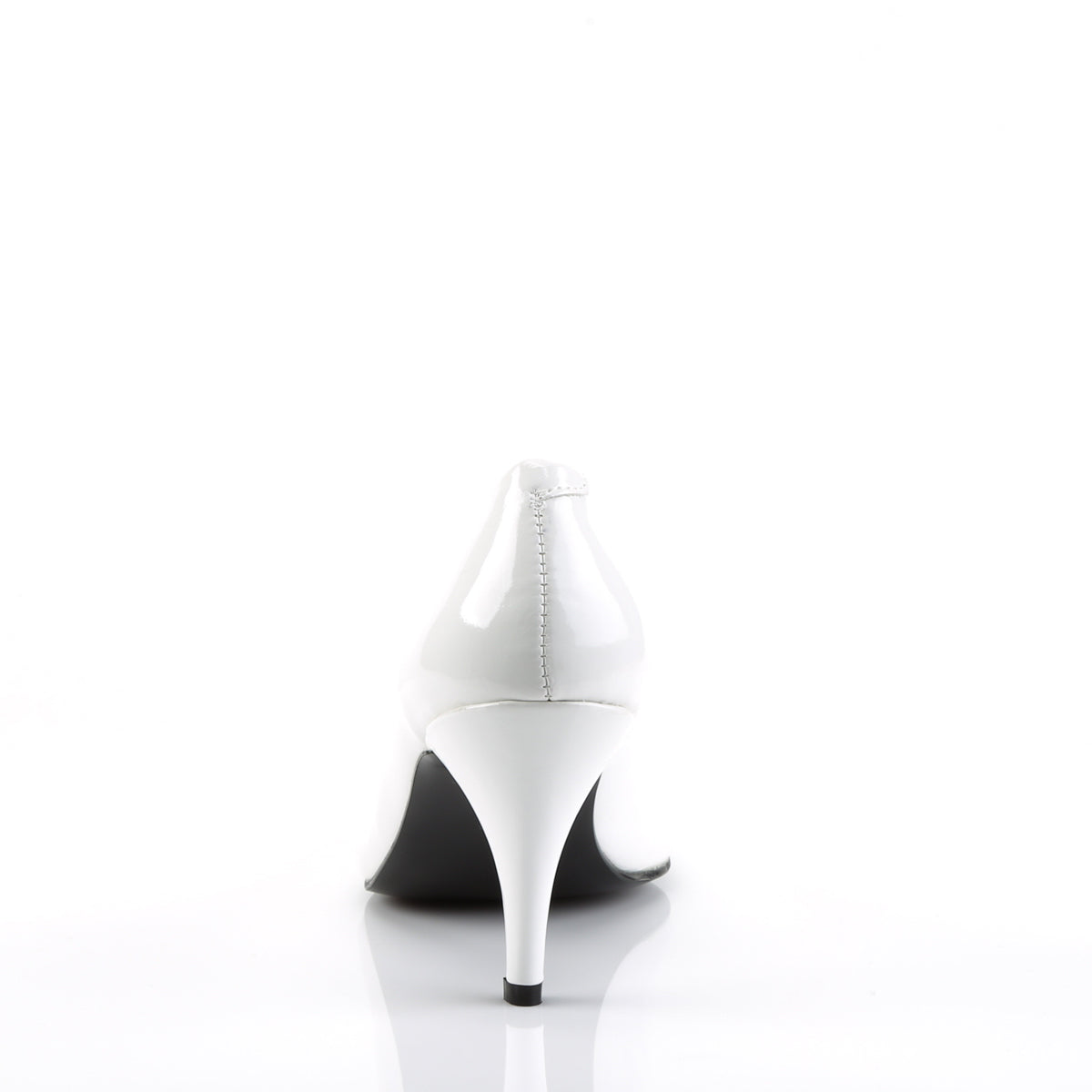 PUMP-420 Fancy Dress Costume Funtasma Women's Shoes White Pat