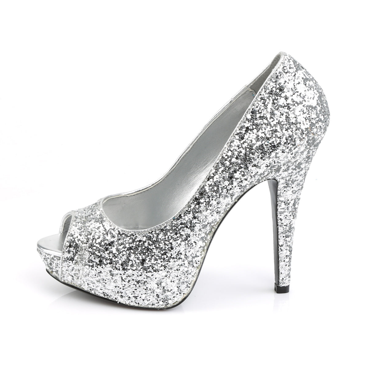 TWINKLE-18G Fabulicious Silver Glitter Shoes [Sexy Shoes]