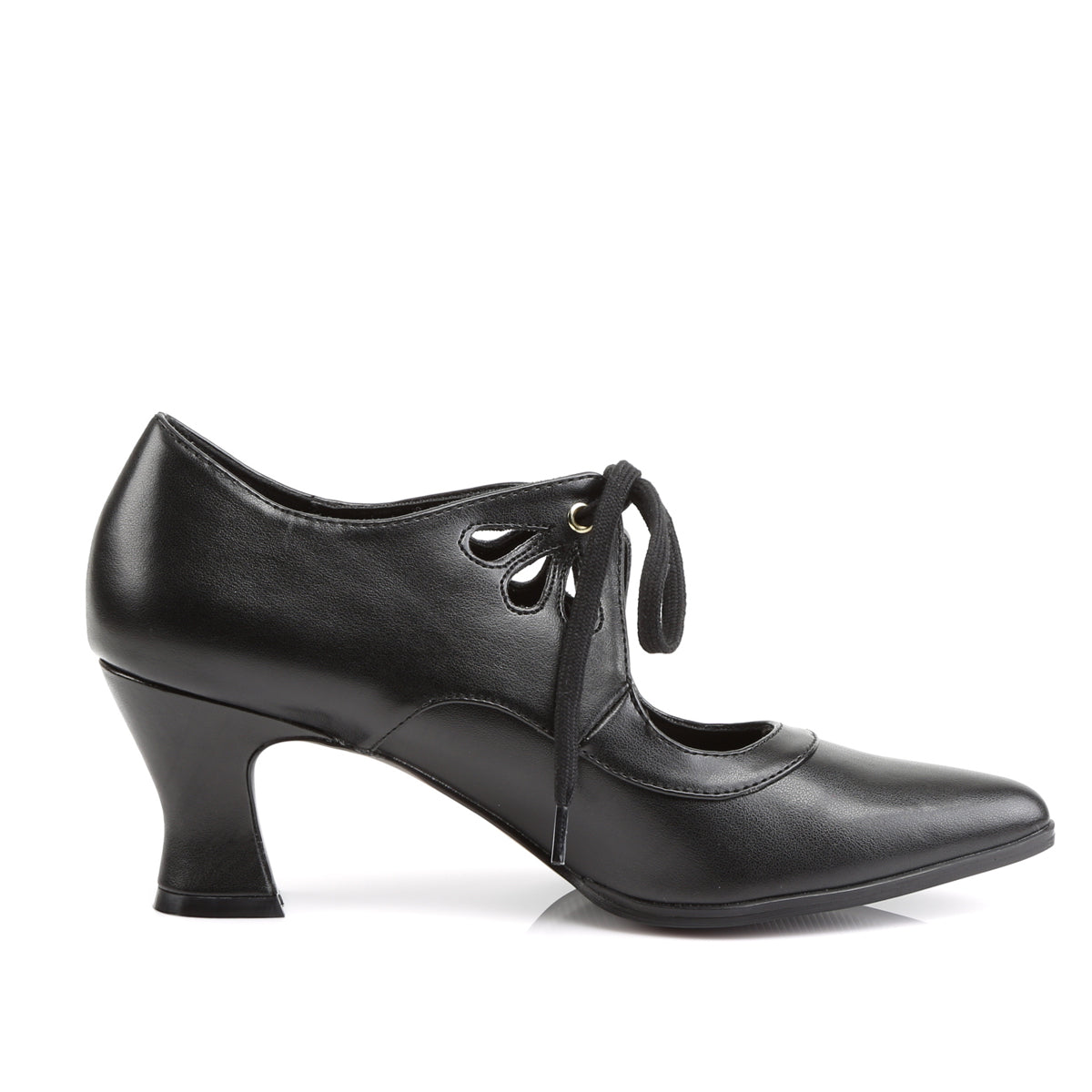 VICTORIAN-03 Funtasma Fantasy Black Pu Women's Shoes [Fancy Dress Footwear]