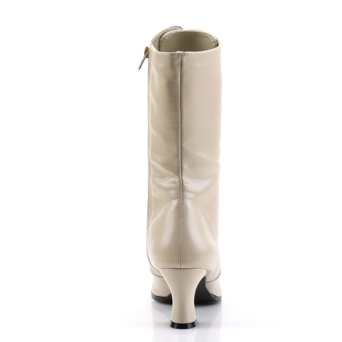 VICTORIAN-120 Funtasma Fantasy Cream Pu Women's Boots [Fancy Dress Costume Boots]