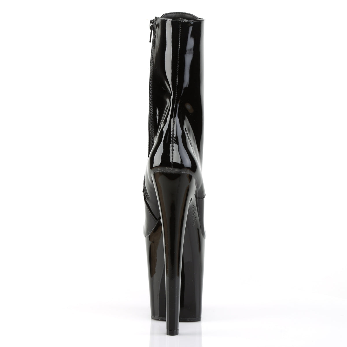 XTREME-1020 Pleaser Black Patent Platform Shoes [Kinky Boots]