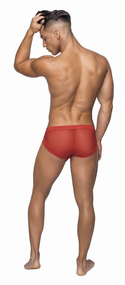 MP129236 Malepower Micro Mini Hose Short - Red