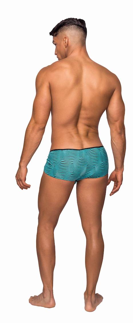 MP130234 Malepower Micro Mini Short - Seafoam/Black