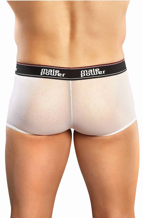 MP145056 Malepower Pouch Short - White