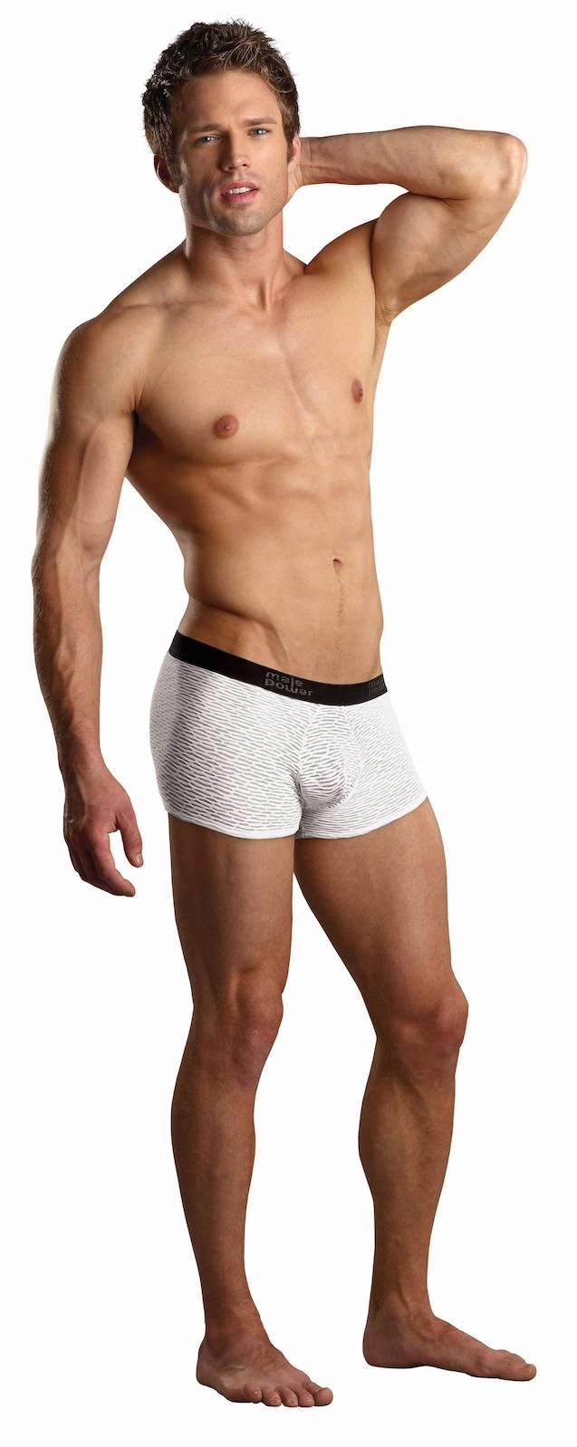 MP145192 Malepower Mini Short - White Small White