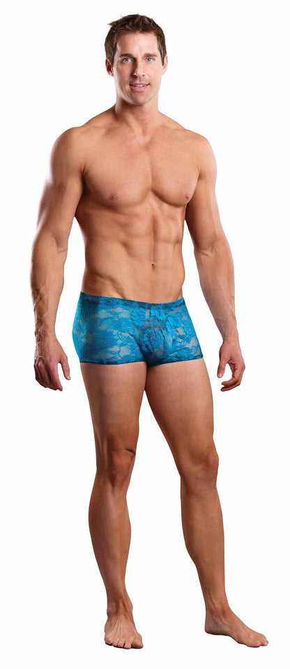 MP145194 Malepower Mini Short - Turquoise Turquoise