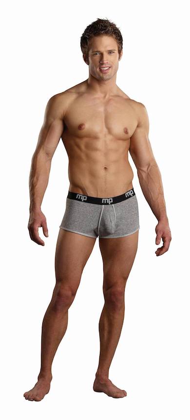 MP150198 Malepower Lo Rise Enhancer Short - Grey Grey
