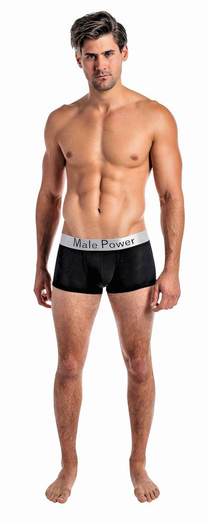 MP150227 Malepower Lo Rise Enhancer Short - Black Small Black