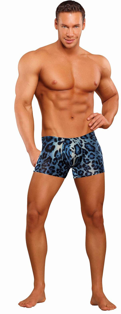 MP153032 Malepower Pouch Short - Blue Blue