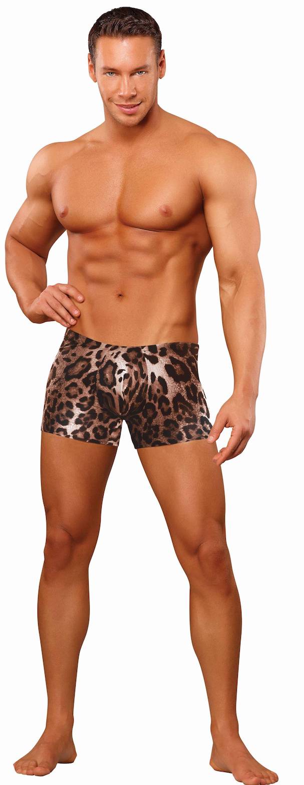 MP153032 Malepower Pouch Short - Brown Medium Brown