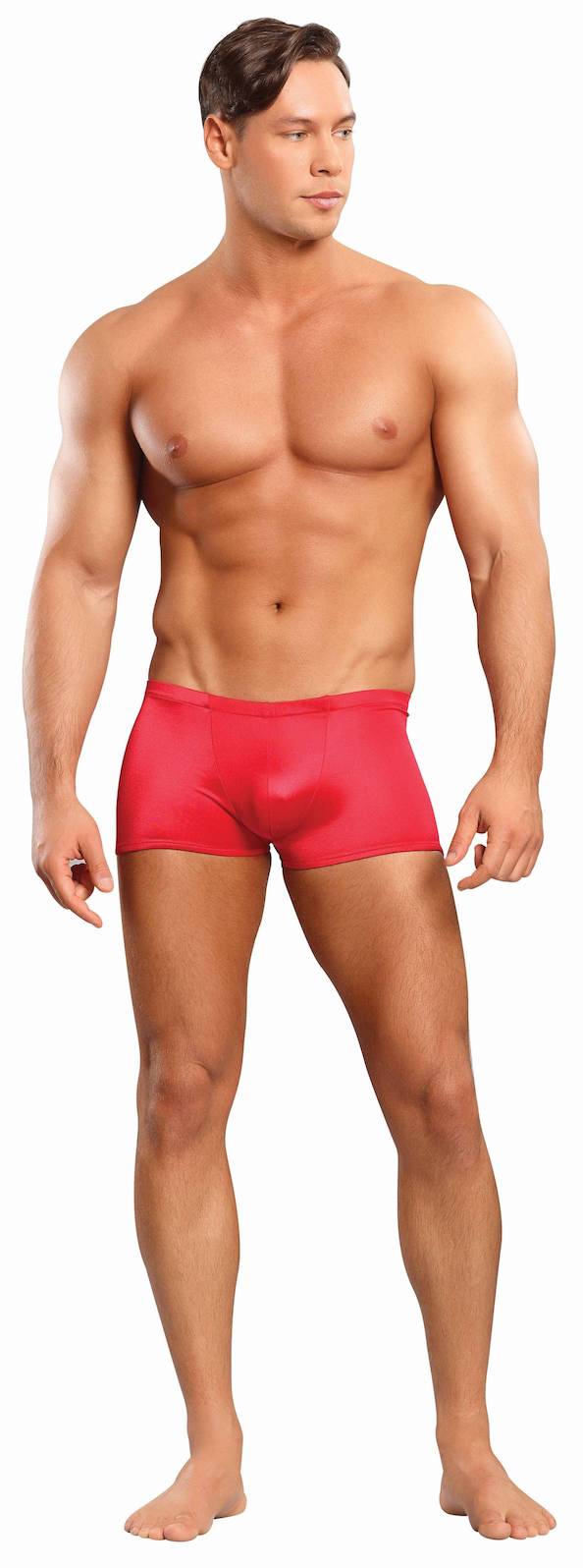 MP153076 Malepower Lo Rise Short - Red